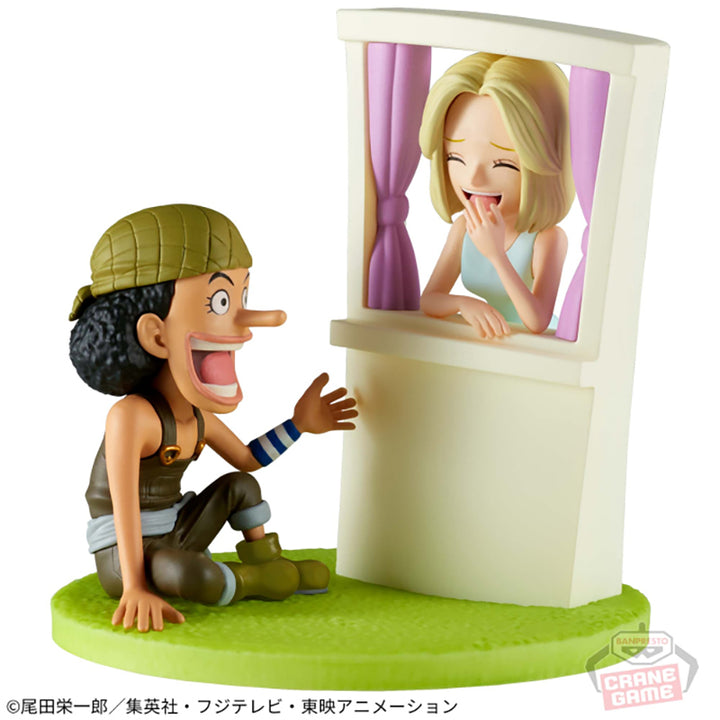 ONE PIECE WorldCollectableFigure LogStories -USOPP＆KAYA-