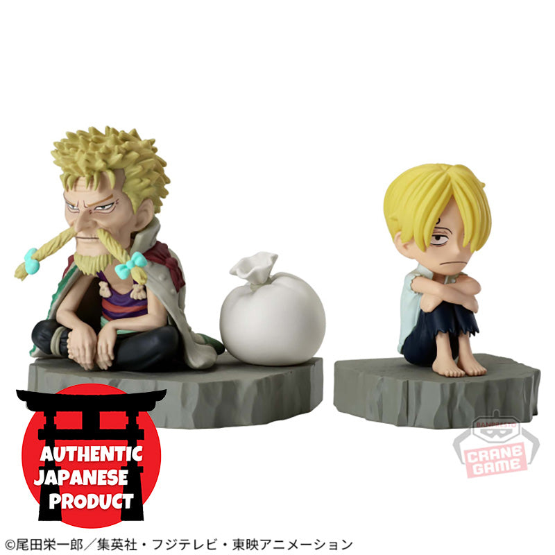 ONE PIECE WorldCollectableFigure LogStories -SANJI＆ZEFF-