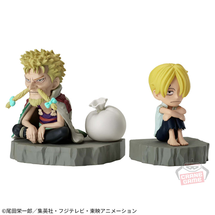 ONE PIECE WorldCollectableFigure LogStories -SANJI＆ZEFF-