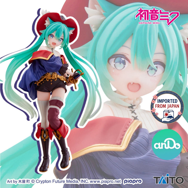 HATSUNE MIKU Wonderland Figure Puss in Boots -P