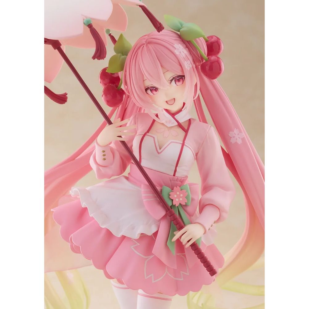 HATSUNE MIKU SAKURA MIKU Amp+ Figure ~Sakura Dress ver.