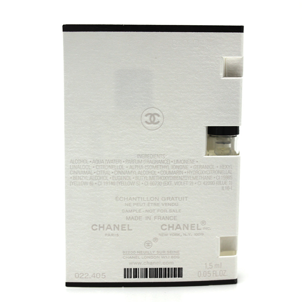 CHANEL Perfume 022.405 (Sample of PARIS DEAUVILLE)