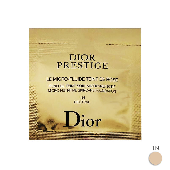 DIOR PRESTIGE Micro nutritive skincare foundation 1n Neutral sachet 1ml