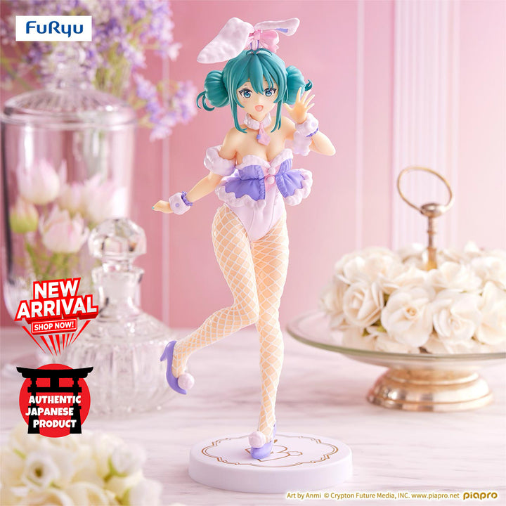 [Box Damage]HATSUNE MIKU BiCute Bunnies Figure -White Rabbit Lavender ver.-