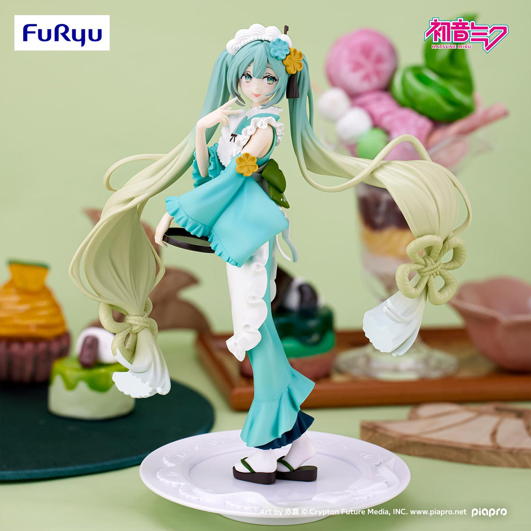 [Box Damage]HATSUNE MIKU Exc∞d Creative Figures SweetSweet -Matcha Parfait Hakka-