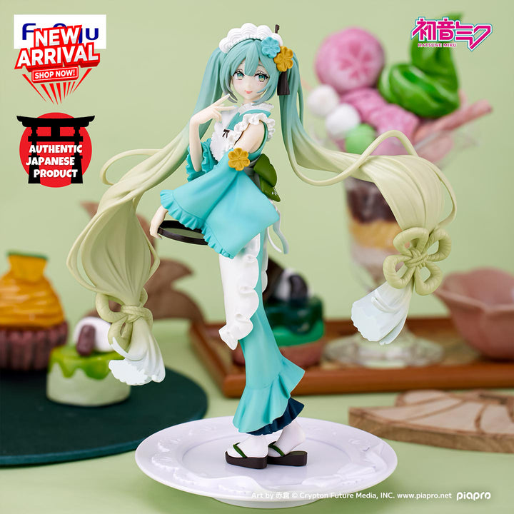 [Box Damage]HATSUNE MIKU Exc∞d Creative Figures SweetSweet -Matcha Parfait Hakka-