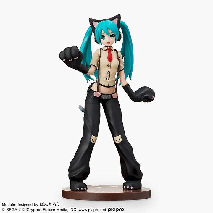 HATSUNE MIKU Project DIVA Arcade Future Tone SPM Figure Kitty cat