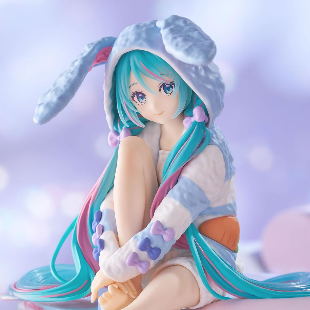 HATSUNE MIKU NoodleStopperFigure -BunnyEarPajamas- Blue ver-