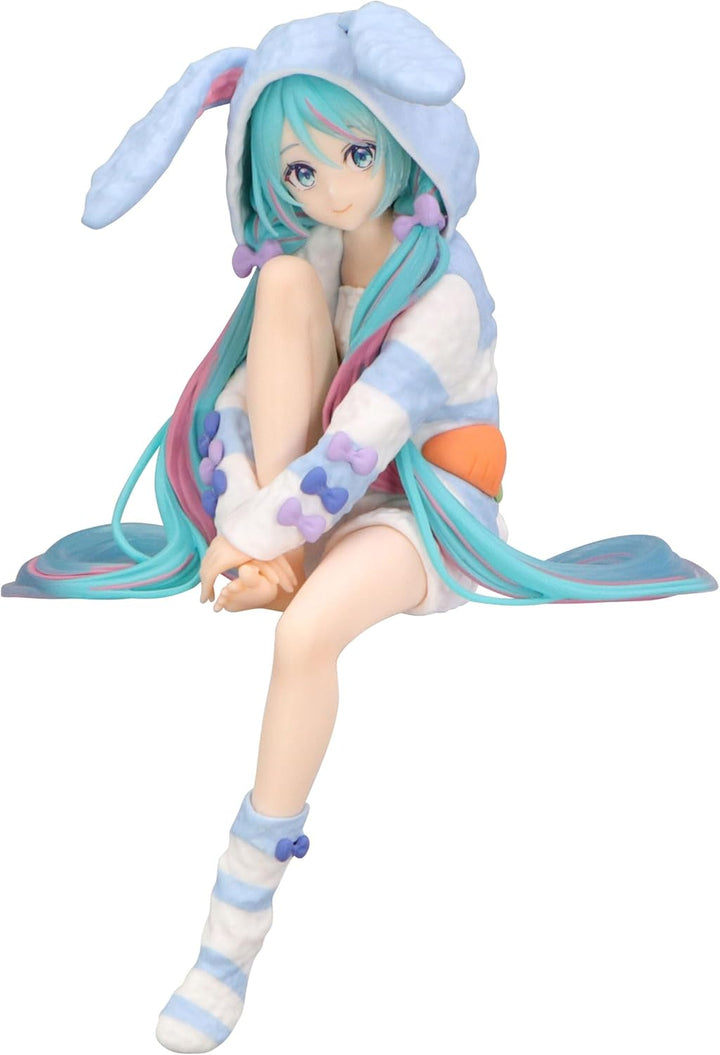 HATSUNE MIKU NoodleStopperFigure -BunnyEarPajamas- Blue ver-