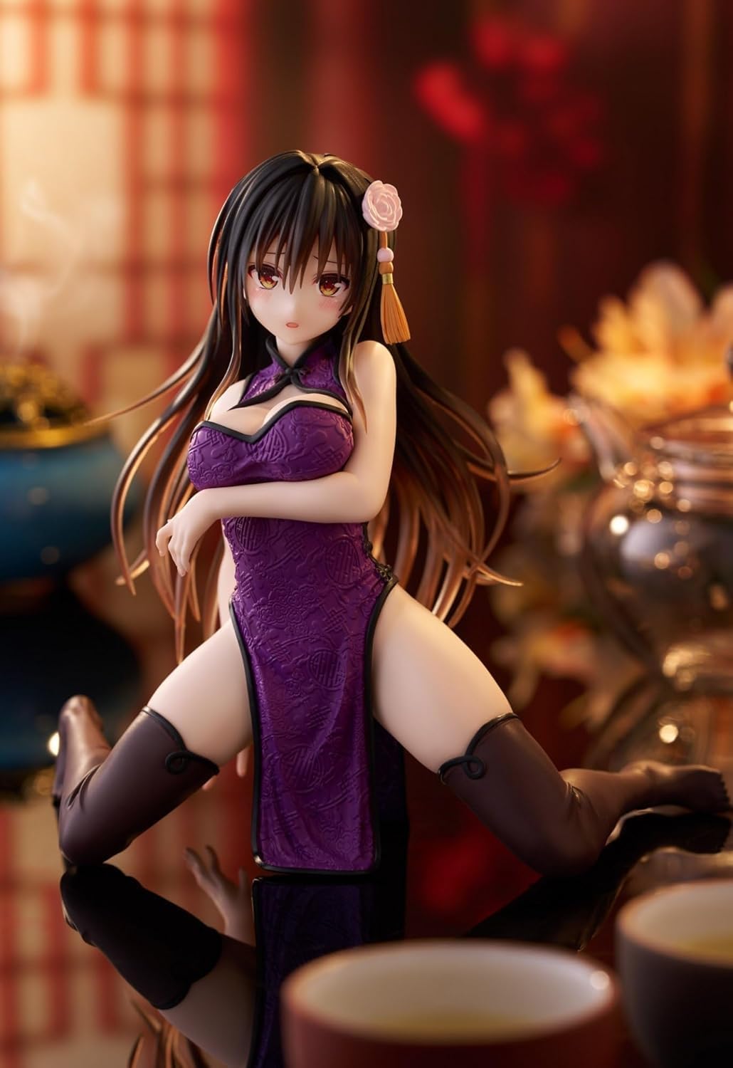 TO LOVE RU DARKNESS Desktop Cute Figure YUI KOTEGAWA-China Dress ver_-