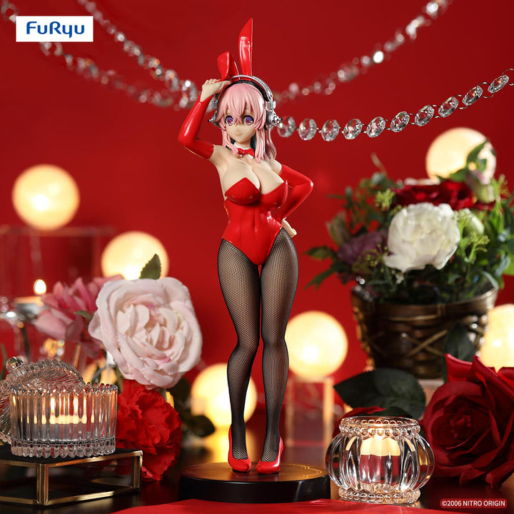 Super Sonico BiCute Bunnies Figure Red color ver.