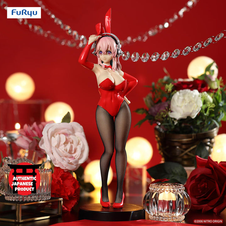 Super Sonico BiCute Bunnies Figure Red color ver.