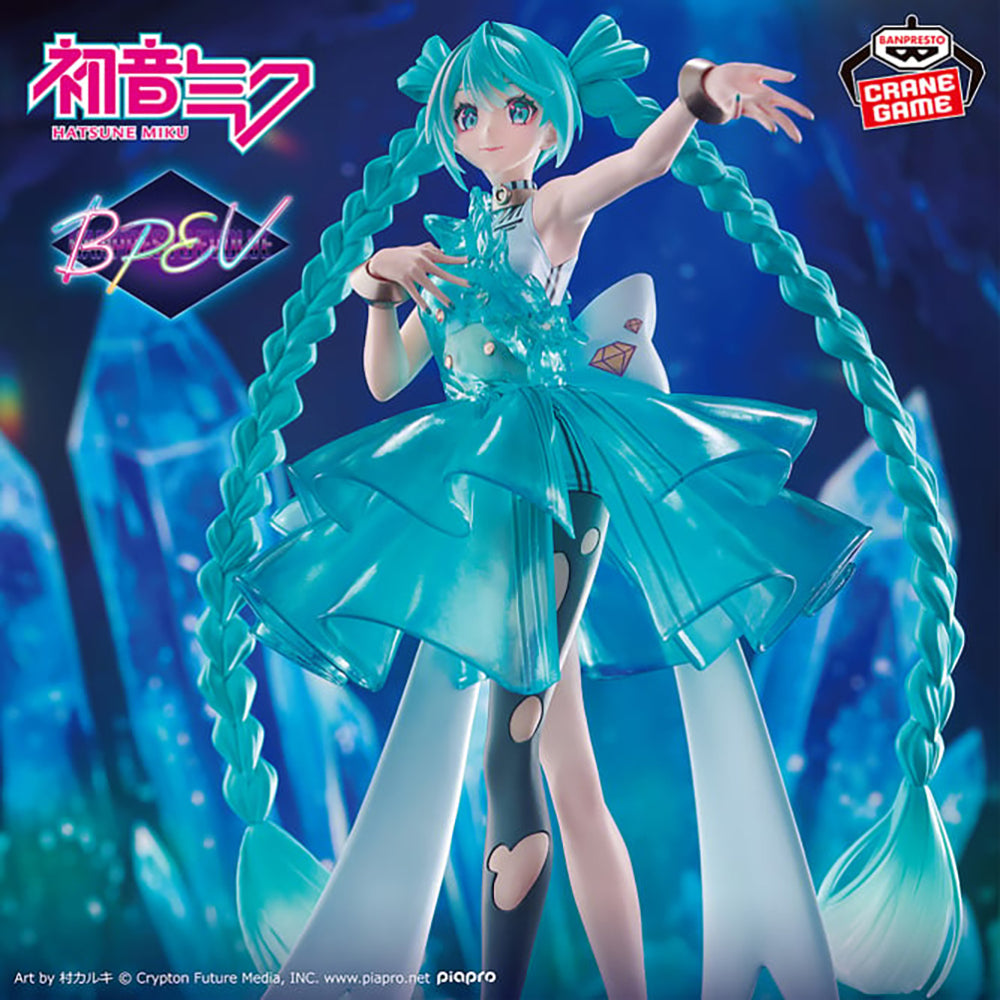HATSUNE MIKU BANPRESTO EVOLVE  Clearluxe - EmeraldGem - Figure
