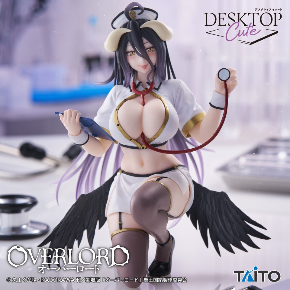 OVERLOAD Desktop Cute Figure ALBEDO -Nurse ver.-