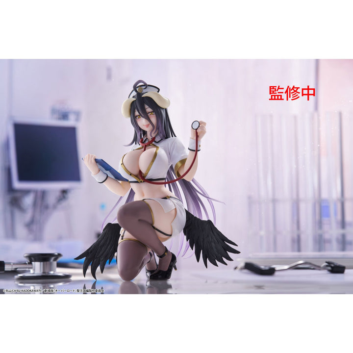 OVERLOAD Desktop Cute Figure ALBEDO -Nurse ver.-