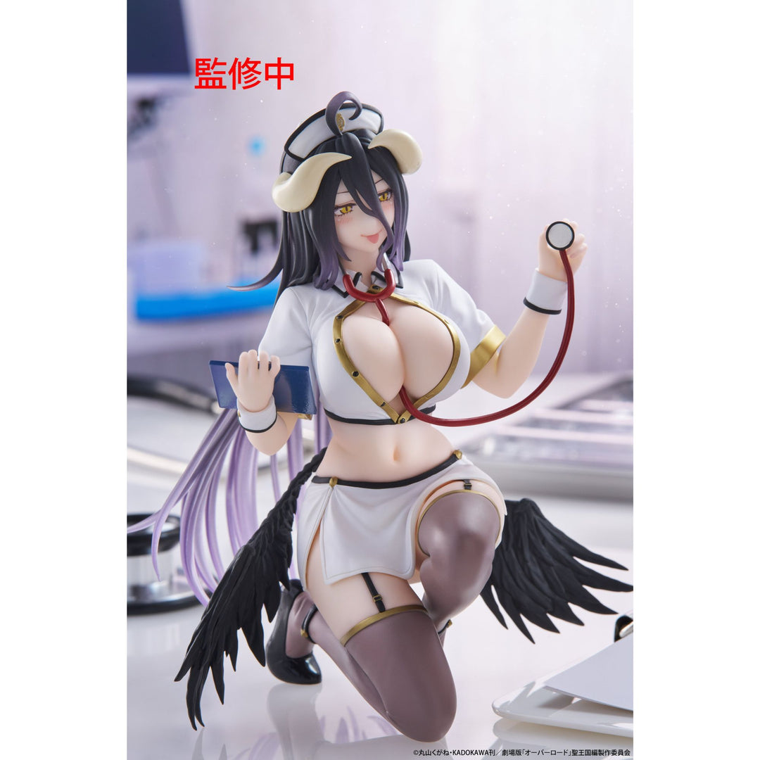 OVERLOAD Desktop Cute Figure ALBEDO -Nurse ver.-