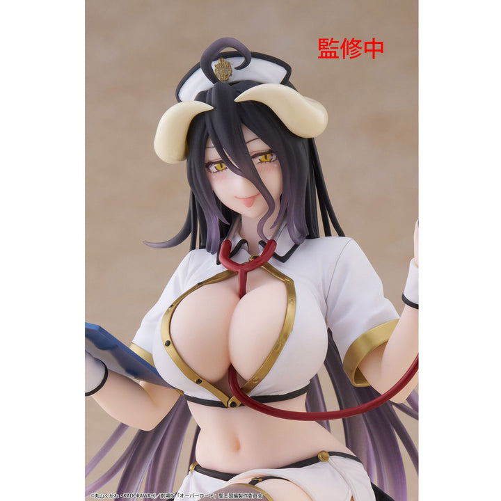 OVERLOAD Desktop Cute Figure ALBEDO -Nurse ver.-