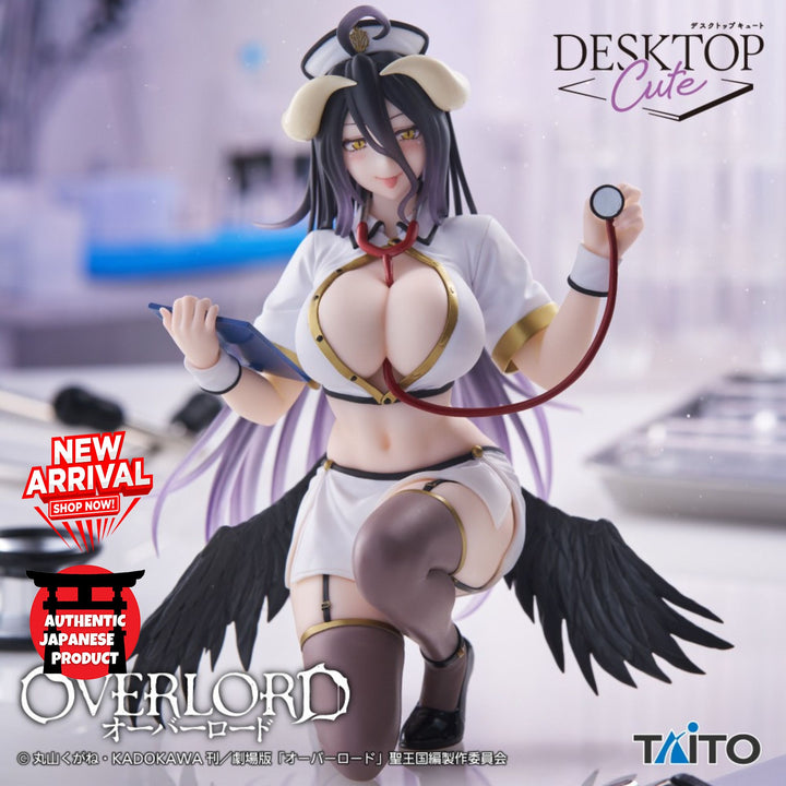 OVERLOAD Desktop Cute Figure ALBEDO -Nurse ver.-