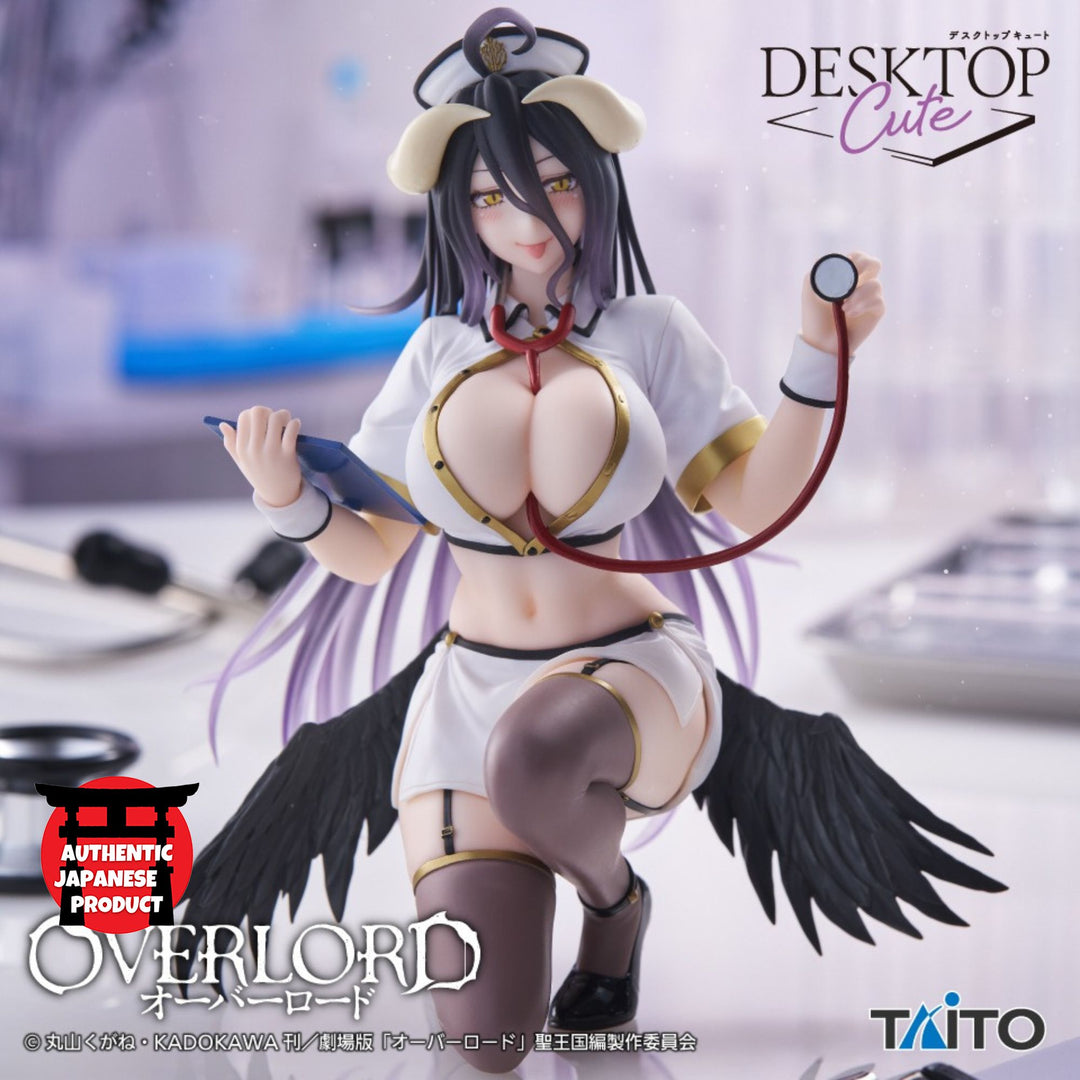 OVERLOAD Desktop Cute Figure ALBEDO -Nurse ver.-