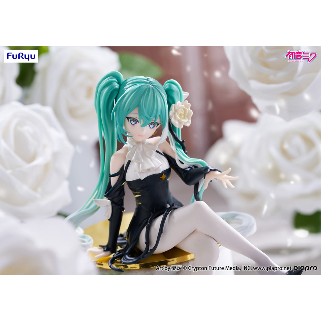 HATSUNE MIKU Noodle Stopper Figure: Flower Fairy -White Rose-