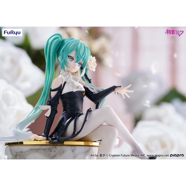 HATSUNE MIKU Noodle Stopper Figure: Flower Fairy -White Rose-