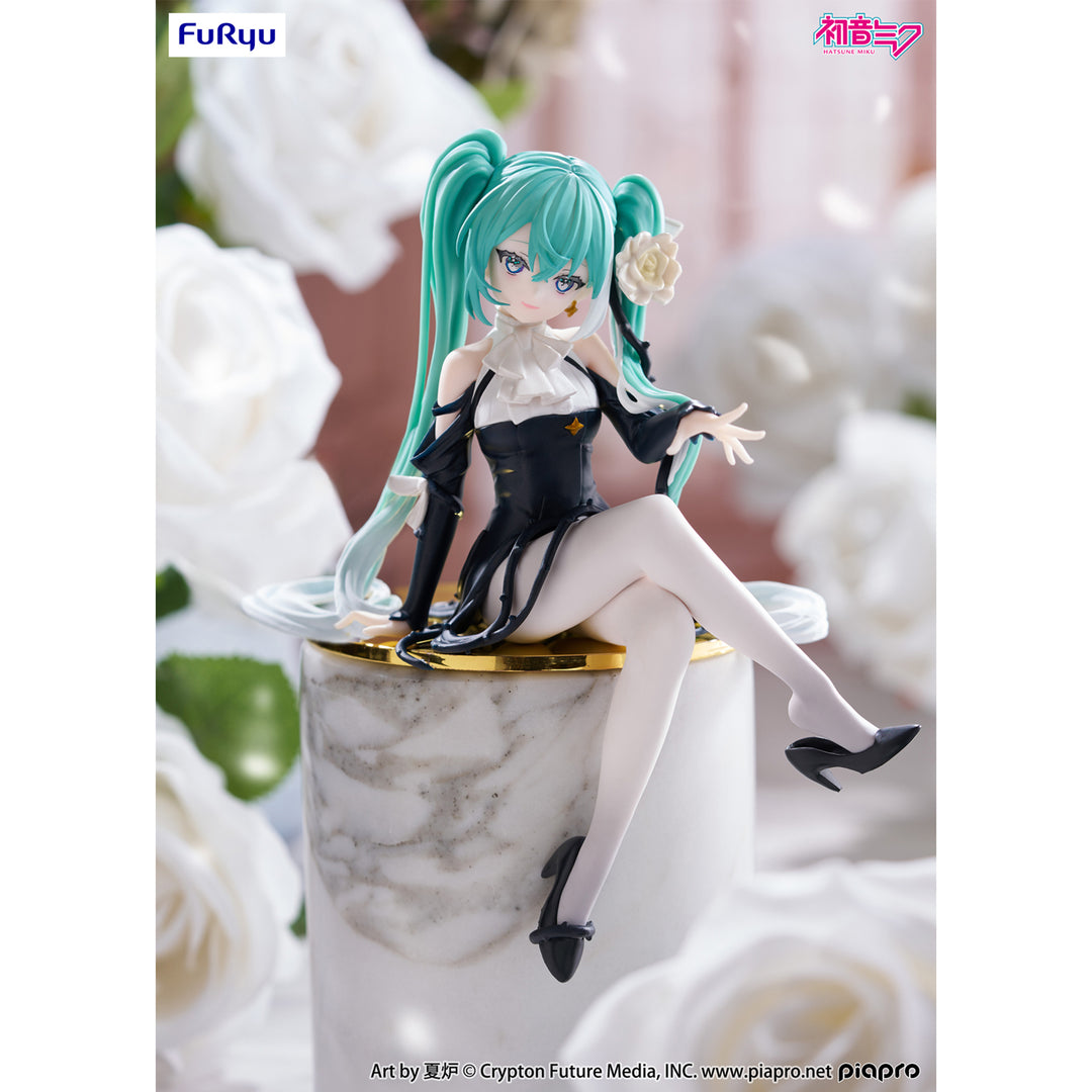 HATSUNE MIKU Noodle Stopper Figure: Flower Fairy -White Rose-