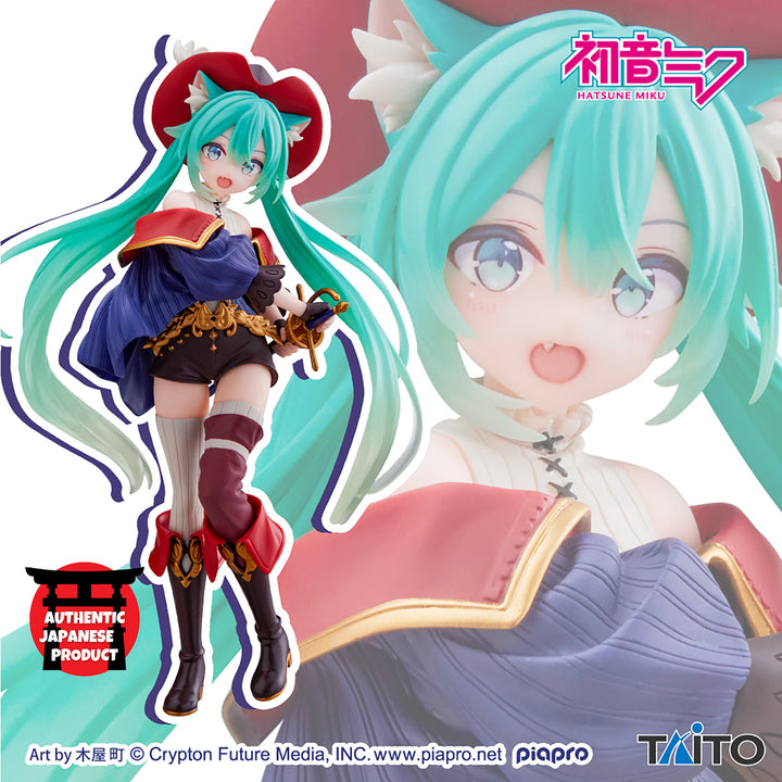 HATSUNE MIKU Wonderland Figure Puss in Boots