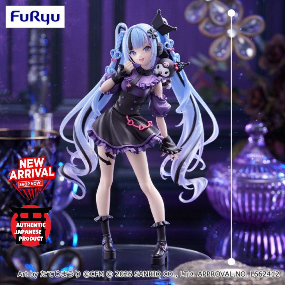 HATSUNE MIKU Trio-Try-iT Figure -SNOW MIKU×KUROMI-