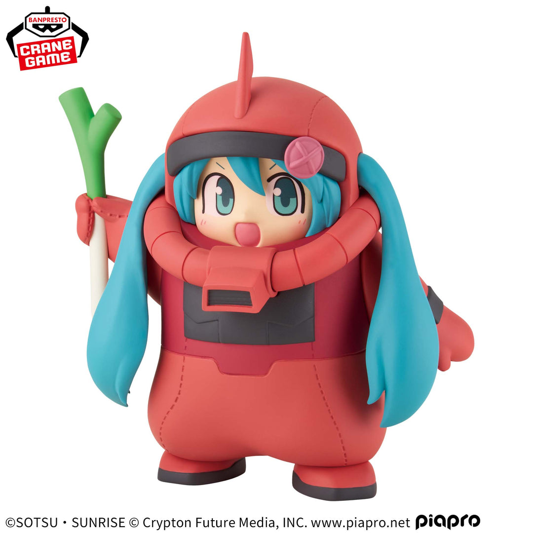 GUNDAM 45th Anniversary x HATSUKE MIKU Figure Char&
