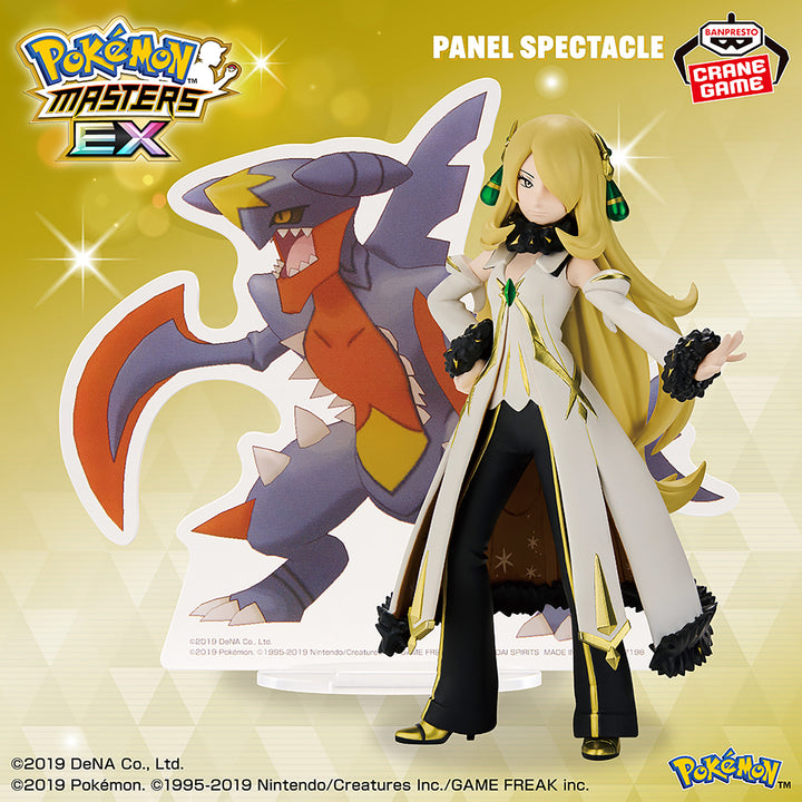 POKEMON MASTERS EX Panel Spectacle ~ARC SUIT CYNTHIA&amp;MEGA GARCHOMP~ P