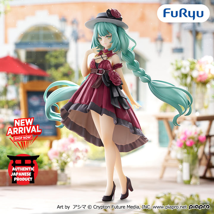 HATSUNE MIKU Trio-Try-iT Figure -Outing Dress Red ver.-