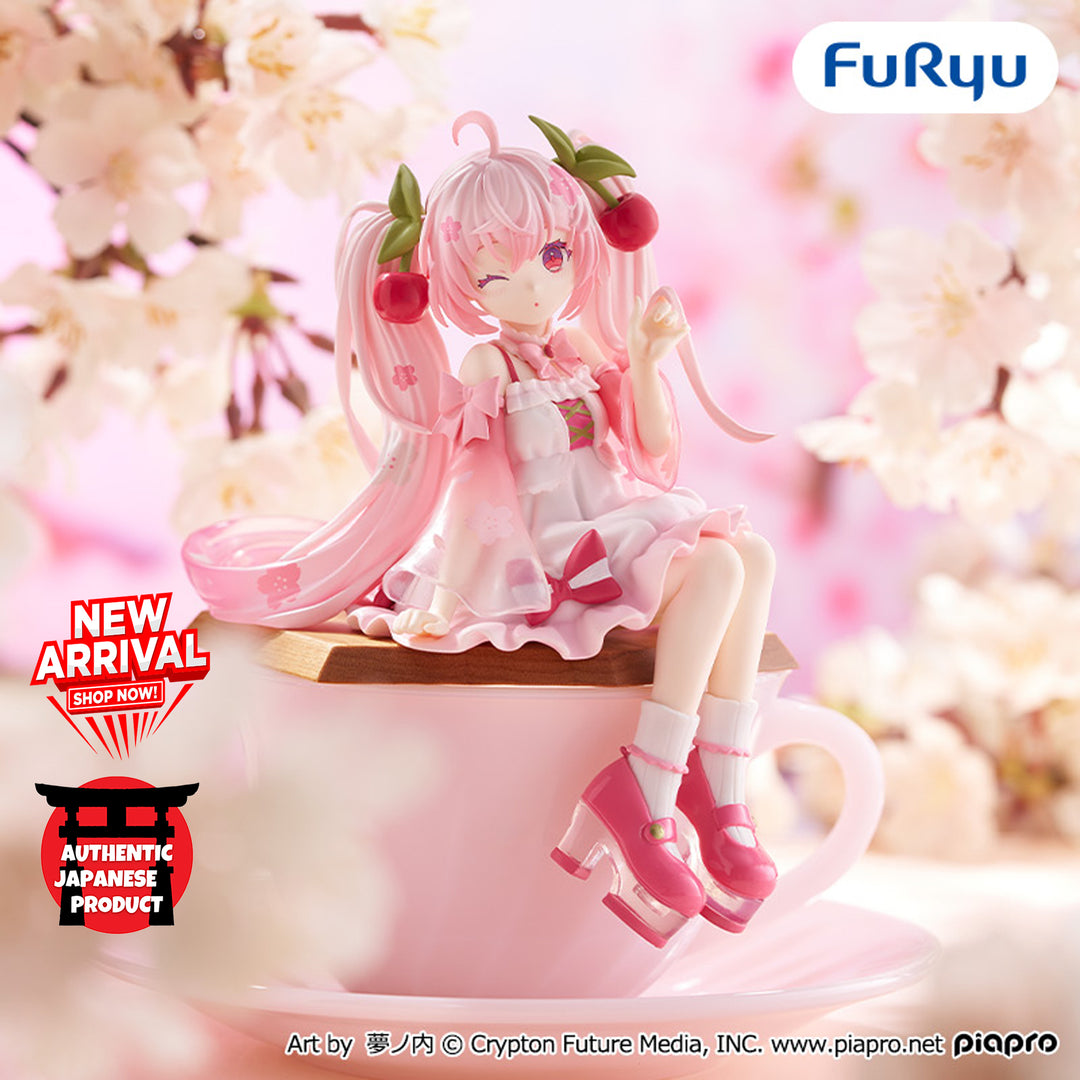 HATSUNE MIKU Noodle Stopper Figure -SAKURA MIKU2025 Wink-