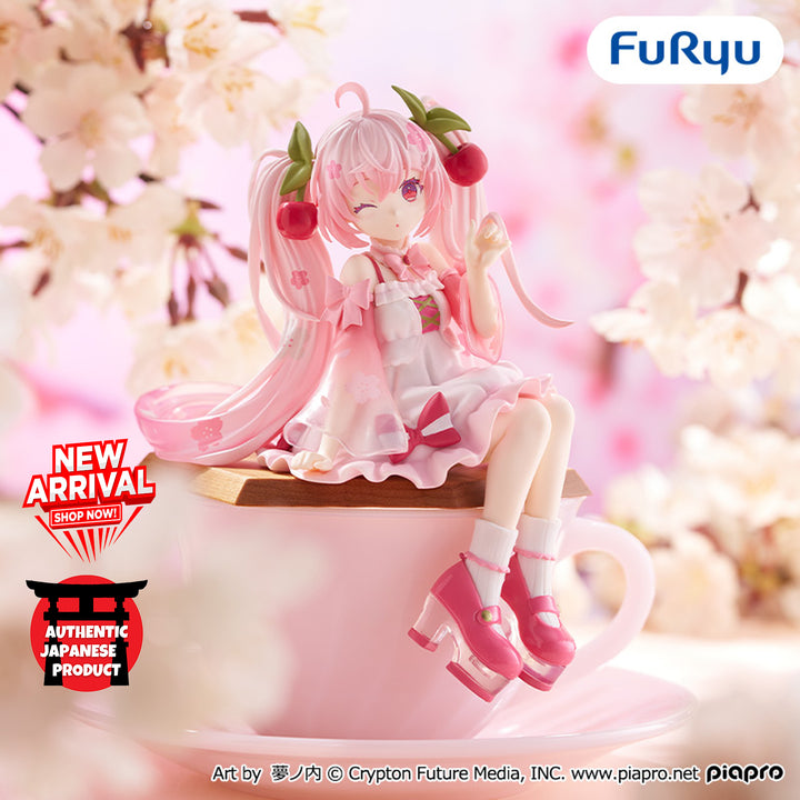 HATSUNE MIKU Noodle Stopper Figure -SAKURA MIKU2025 Wink-