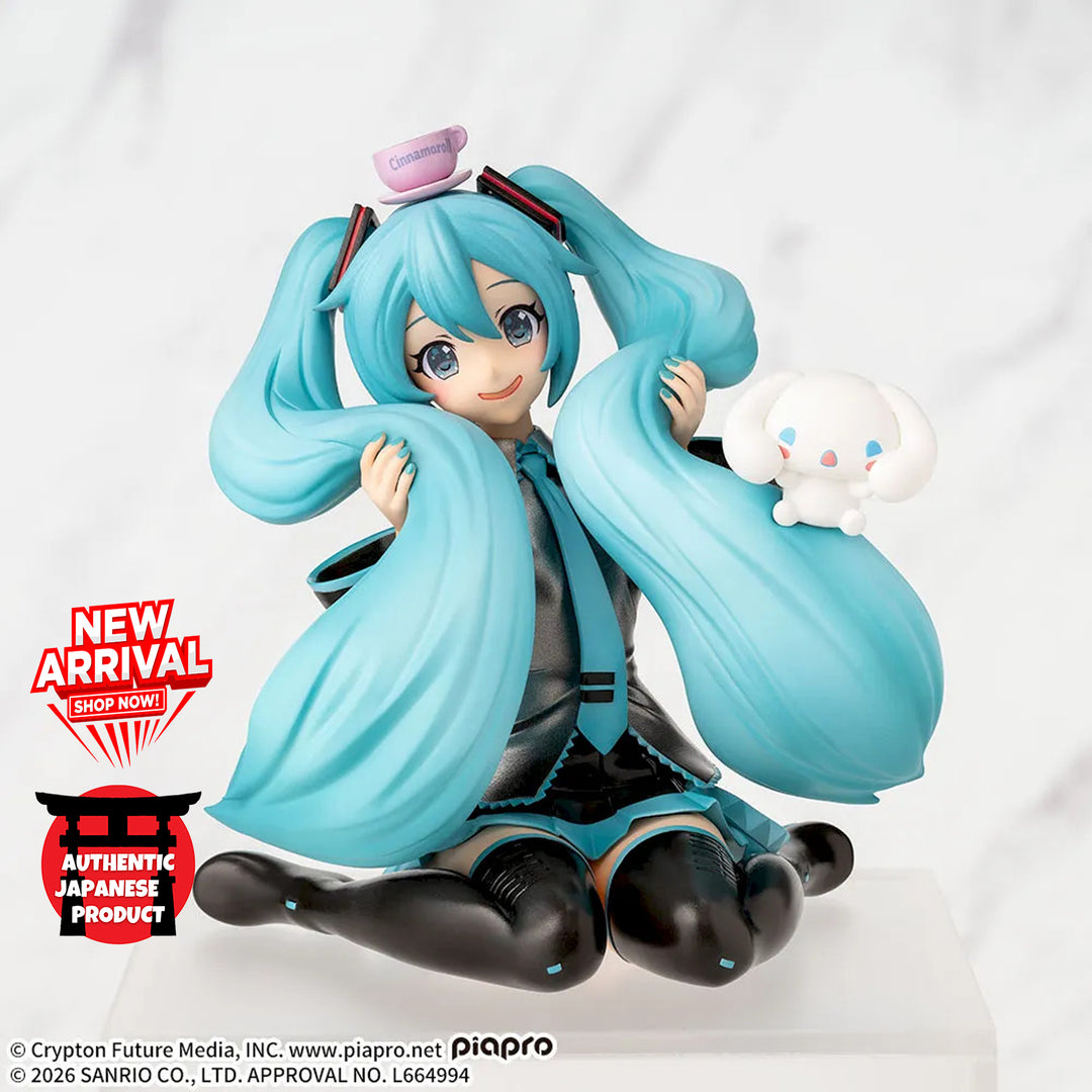 HATSUNE MIKU x Cinnamoroll Chokonose Premium Figure -HATSUNE MIKU x Cinnamoroll- Mofutto ver.