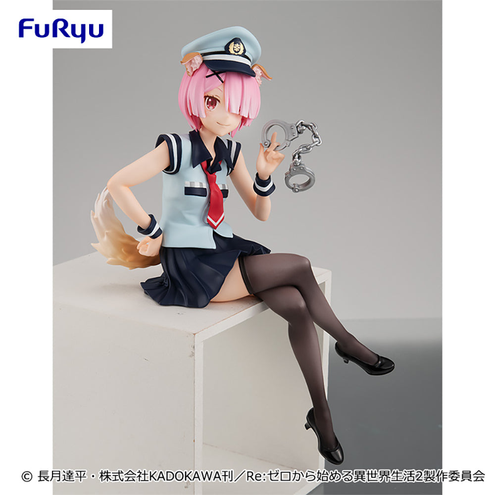 RE-ZERO Noodle Stopper Figure -RAM Dog Ear Police-