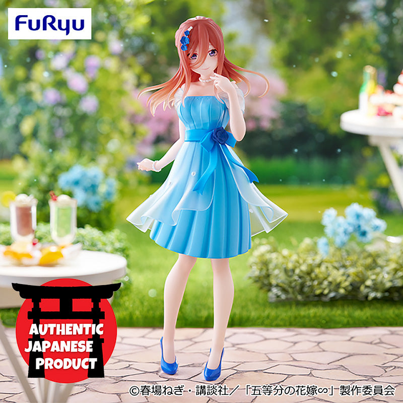 TV Special Anime THE QUINTESSENTIAL QUINTUPLETS∽ Trio-Try-iT Figure MIKU NAKANO Pastel Dress