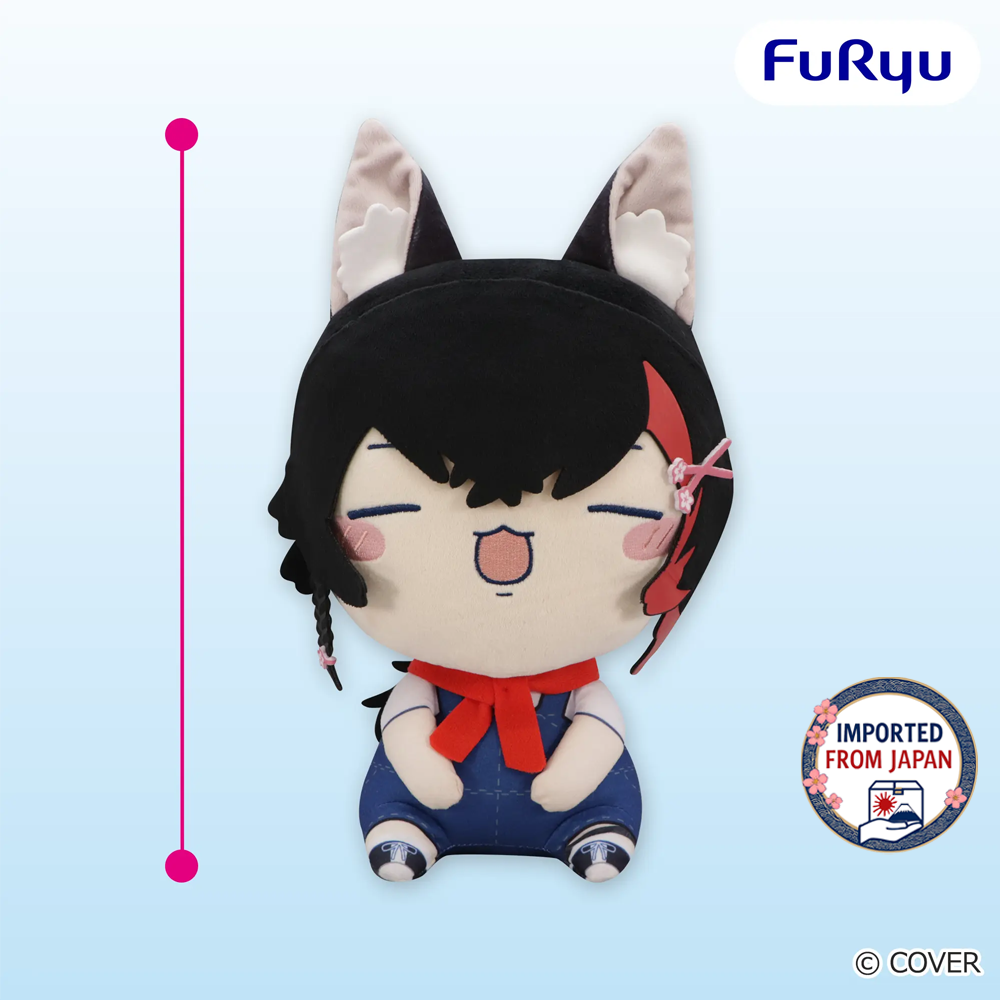 Hololive Production Mochipiko BIG Plush Toy -OOKAMI MIO- P