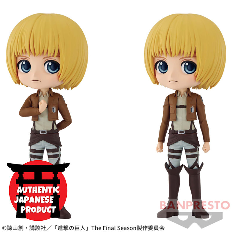 ATTACK ON TITAN Q posket -ARMIN ARLELT-  Color A