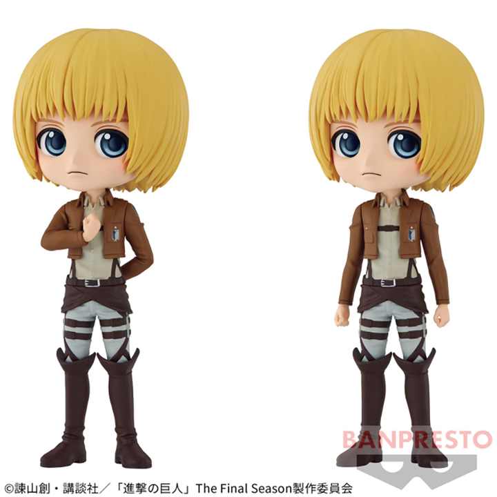 ATTACK ON TITAN Q posket -ARMIN ARLELT-  Color A