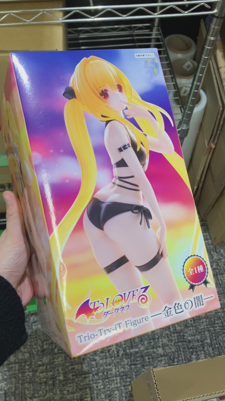 TO LOVE RU DARKNESS Trio-Try-iT Figure GOLDEN DARKNESS -P